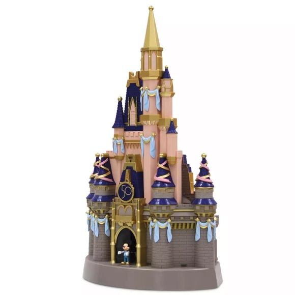 DISNEY Cinderella Castle Light Up Play Set Walt Disney World 50th Annive… - Picture 12 of 17